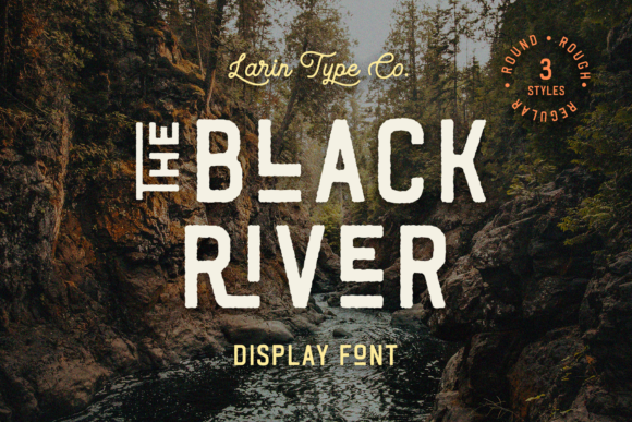 Black River Font - Featured Image