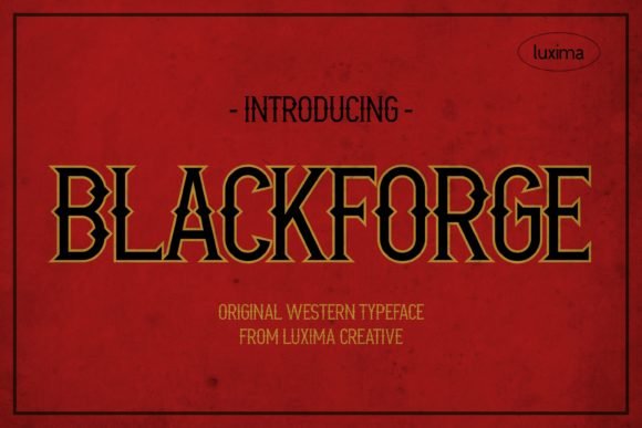 Blackforge Font - Featured Image