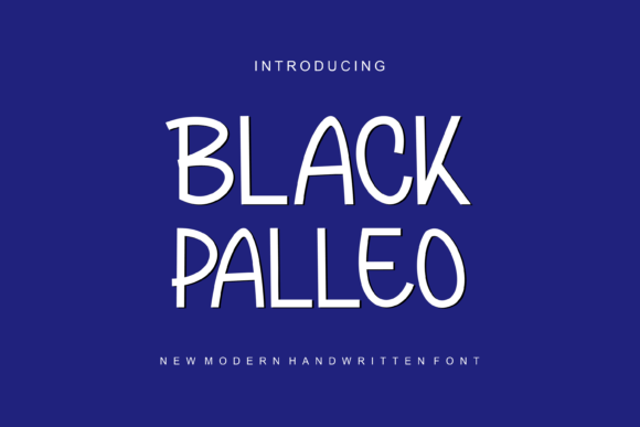 Blackpalleo Font - Featured Image