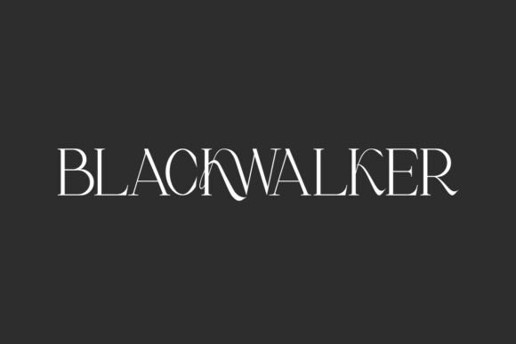 Blackwalker Font - Featured Image