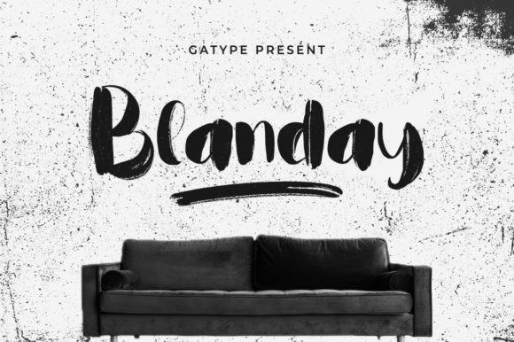 Blanday Font - Featured Image