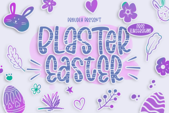 Blaster Easter Font - Featured Image