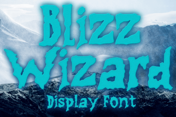 Blizz Wizard Font - Featured Image