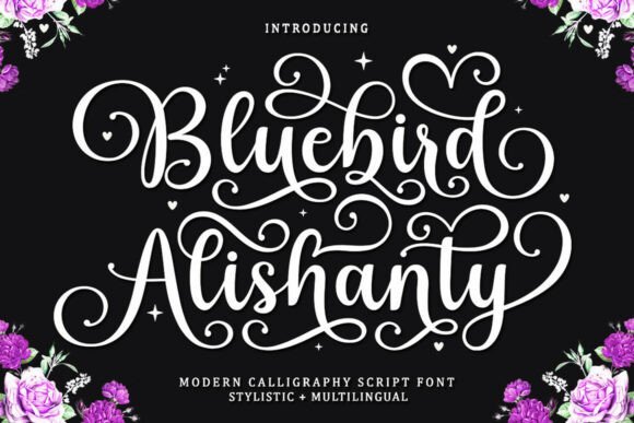 Bluebird Alishanty Font - Featured Image