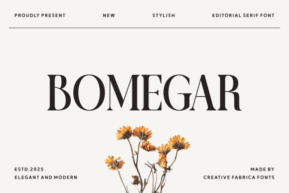 Bomegar Font - Featured Image