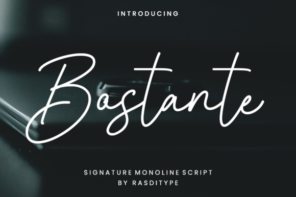 Bostante Font - Featured Image