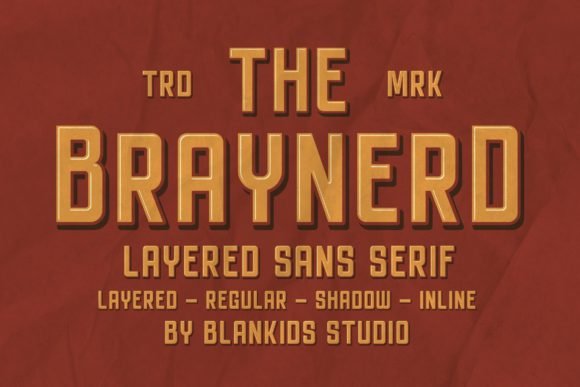 Braynerd Font - Featured Image