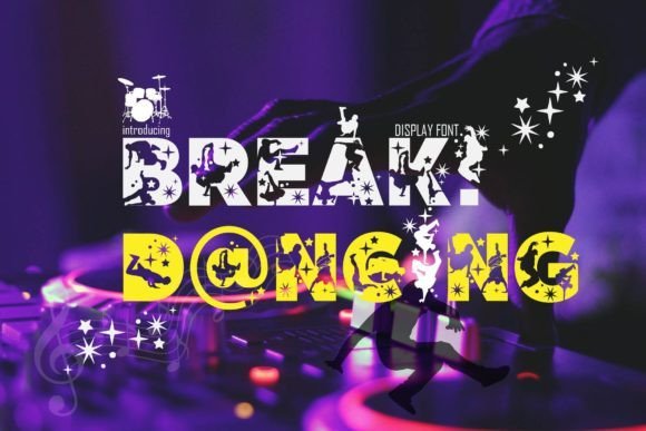 Break Dancing Font - Featured Image