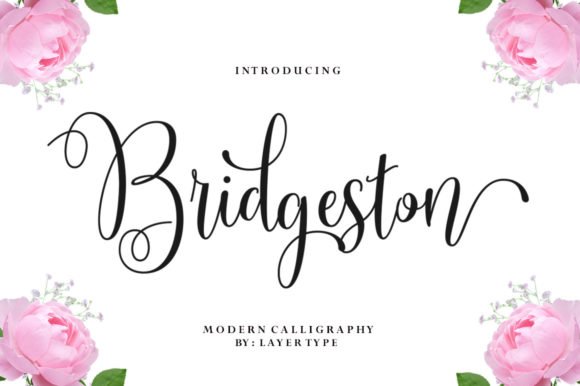 Bridgeston Font - Featured Image