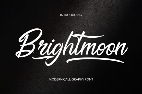 Brightmoon Font - Featured Image