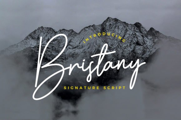 Bristany Font - Featured Image