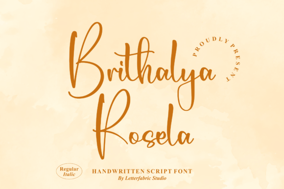 Brithalya Rosela Font - Featured Image