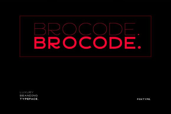 Brocode Font - Featured Image