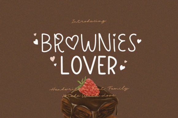 Brownies Lover Font - Featured Image