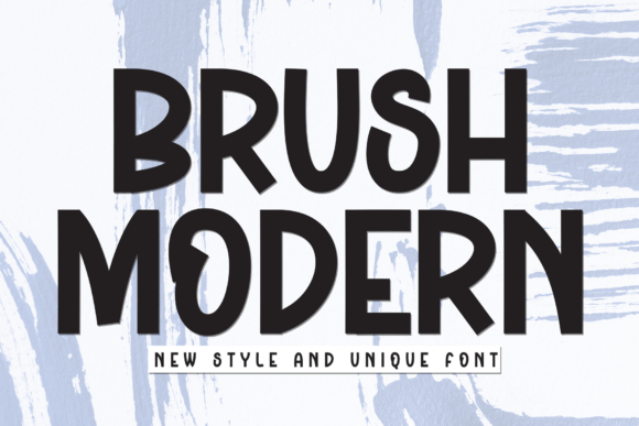 Brush Modern Font - Featured Image
