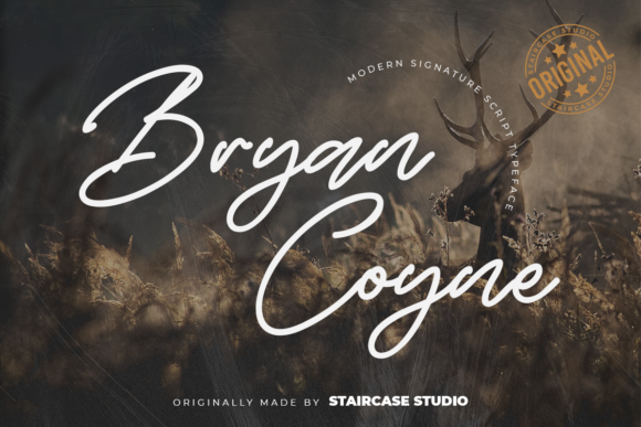 Bryan Coyne Font - Featured Image