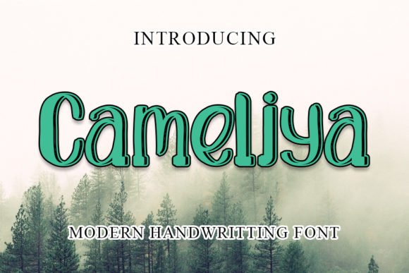 Cameliya Font - Featured Image
