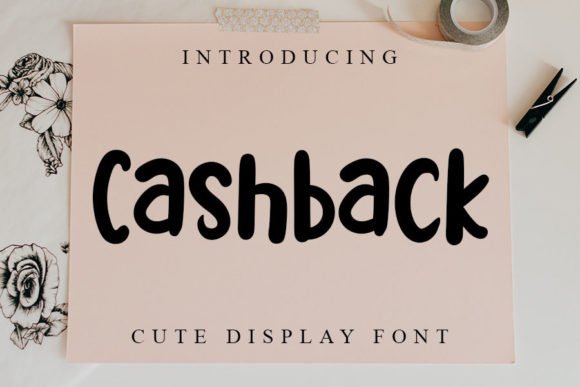 Cashback Font - Featured Image