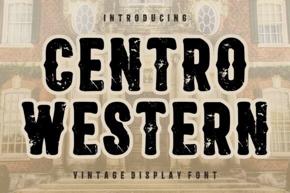 Centro Western Font - Featured Image