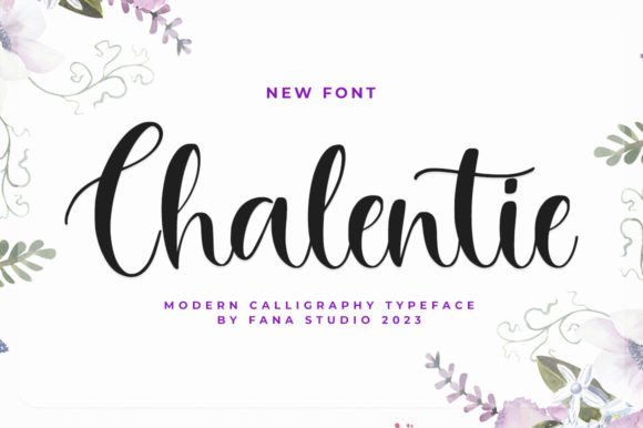 Chalentie Font - Featured Image