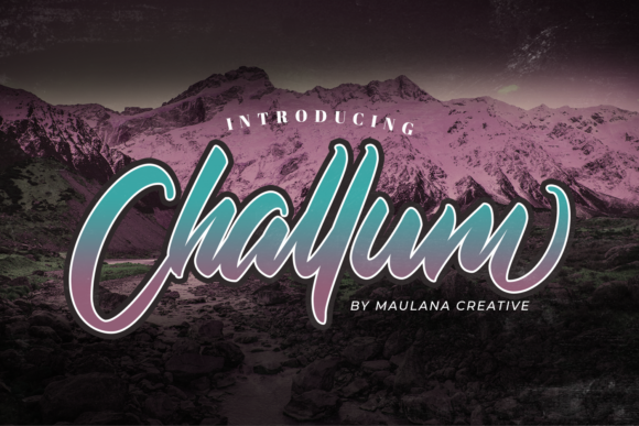 Challum Font - Featured Image