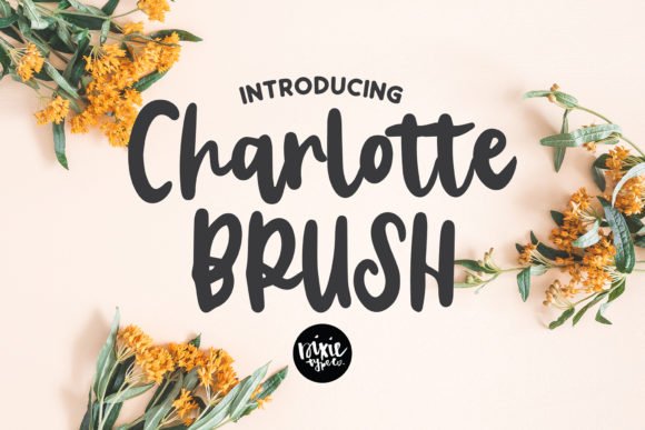 Charlotte Brush Font - Featured Image