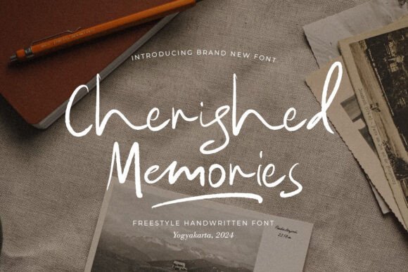 Cherished Memories Font - Featured Image