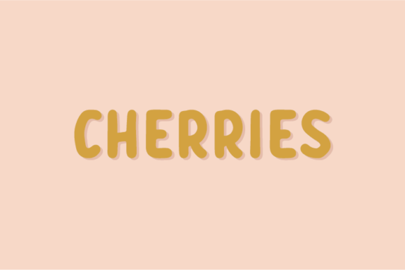 Cherries Font - Featured Image