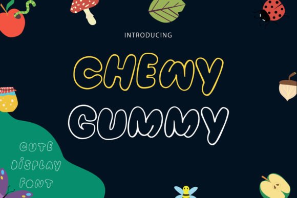 Chewy Gummy Font - Featured Image