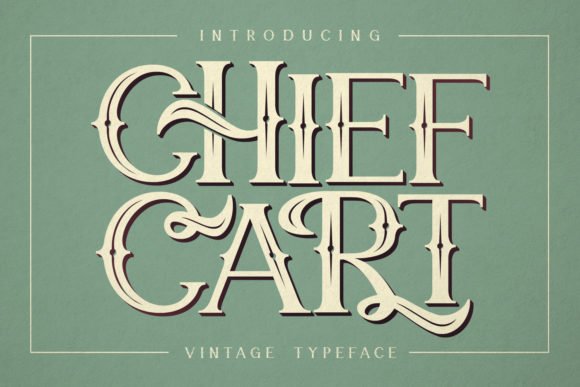Chief Cart Font - Featured Image