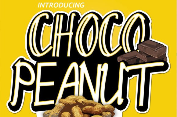 Choco Peanut Font - Featured Image