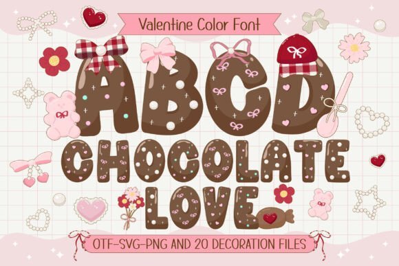 Chocolate Love Font - Featured Image