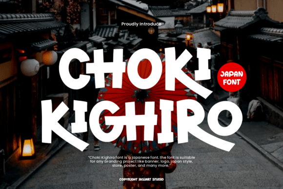 Choki Kighiro Font - Featured Image