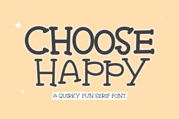 Choose Happy Font - Featured Image