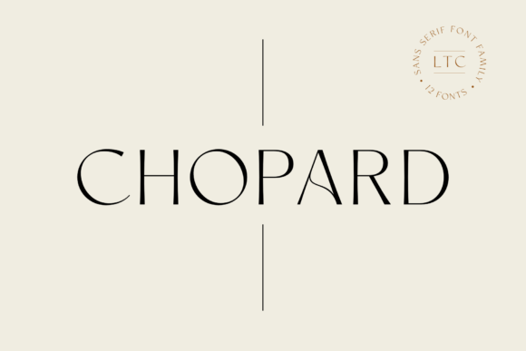 Chopard Font - Featured Image