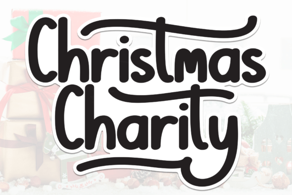 Christmas Charity Font - Featured Image