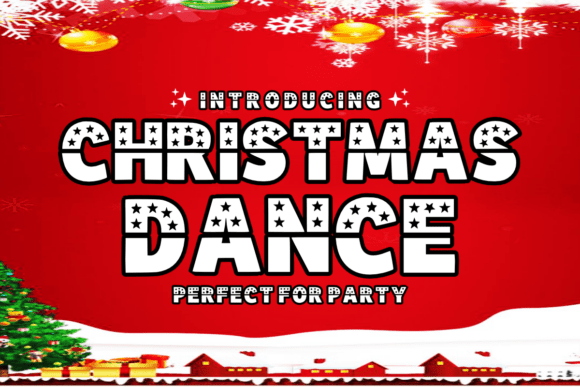 Christmas Dance Font - Featured Image