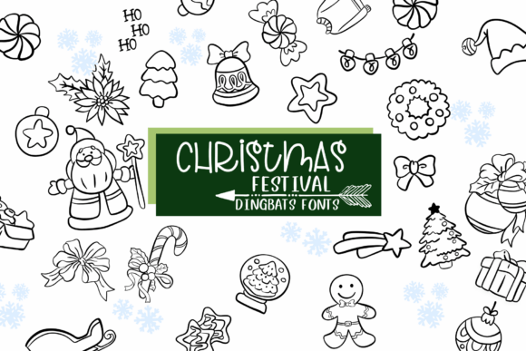Christmas Festival Font - Featured Image