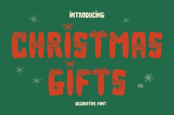 Christmas Gifts Font - Featured Image