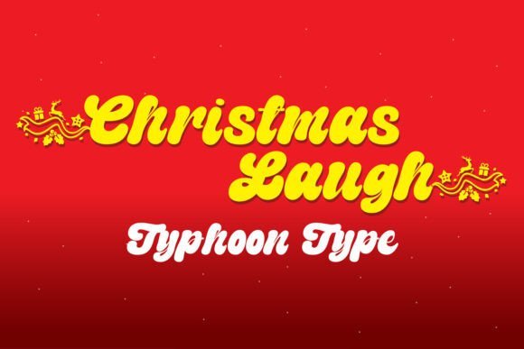 Christmas Laugh Font - Featured Image