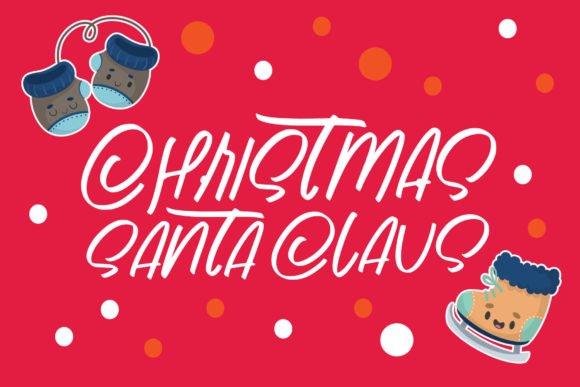 Christmas Santa Claus Font - Featured Image