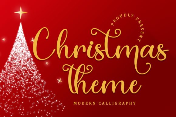 Christmas Theme Font - Featured Image