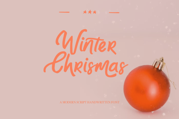 Christmas and Winter Font - Featured Image