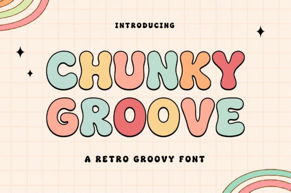 Chunky Groove Font - Featured Image