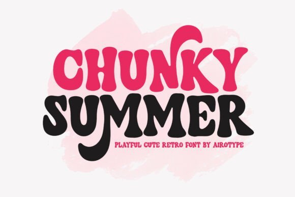 Chunky Summer Font - Featured Image
