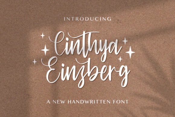 Cinthya Einzberg Font - Featured Image
