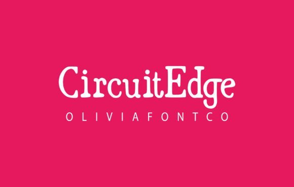 Circuitedge Font - Featured Image