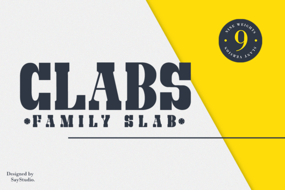 Clabs Font - Featured Image