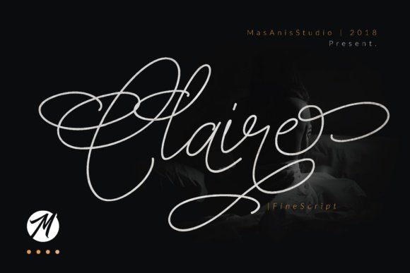 Claire Script Font - Featured Image