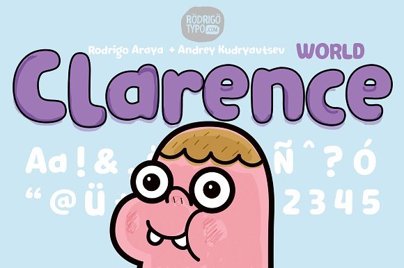Clarence World Font - Featured Image